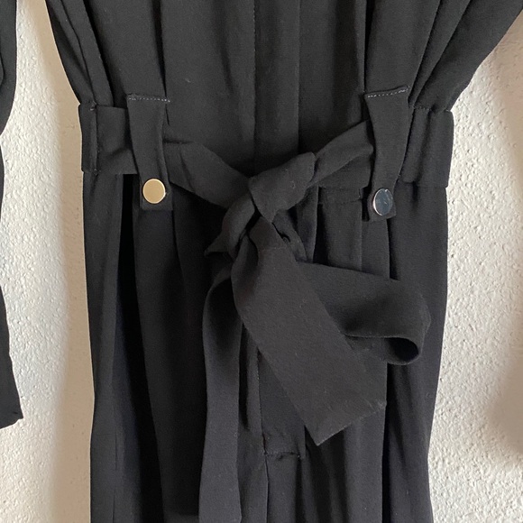 Maje Black Long Sleeve Jumper with Zipper - Picture 9 of 11